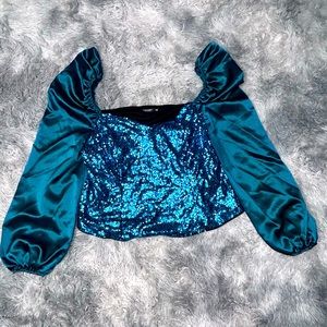 Sequin Blouse